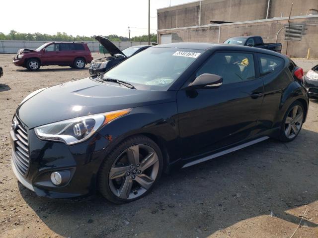 HYUNDAI VELOSTER T 2013 with VIN KMHTC6AEXDU100277 - Photo from auction