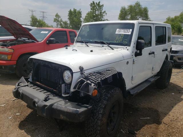 JEEP WRANGLER U 2017 with VIN 1C4BJWEG0HL601305 - Photo from auction