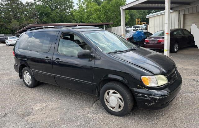 TOYOTA SIENNA LE 2002 with VIN 4T3ZF13C22U487833 - Photo from auction