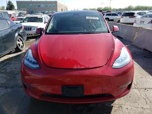 Photo 5 from auction – 2021 TESLA MODEL Y with VIN 5YJYGAEE5MF185355