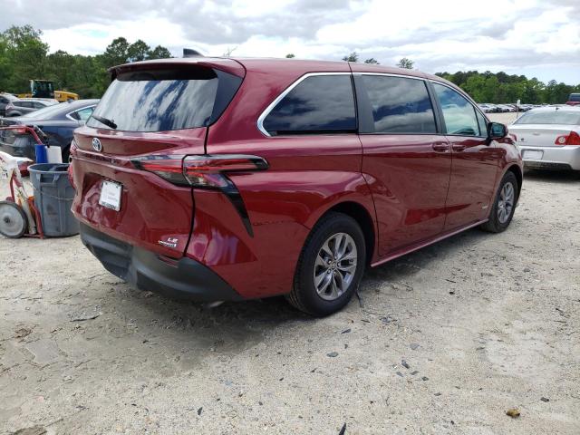 Photo 3 from auction – 2021 TOYOTA SIENNA LE with VIN 5TDKRKEC5MS043202