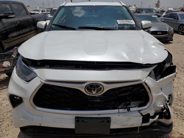 Photo 5 from auction – 2022 TOYOTA HIGHLANDER with VIN 5TDGZRAH1NS548302