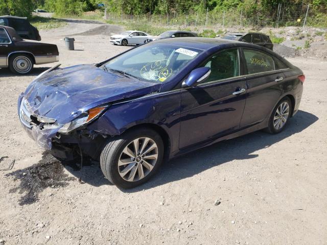Photo 1 from auction – 2014 HYUNDAI SONATA SE with VIN 5NPEC4AC6EH865384