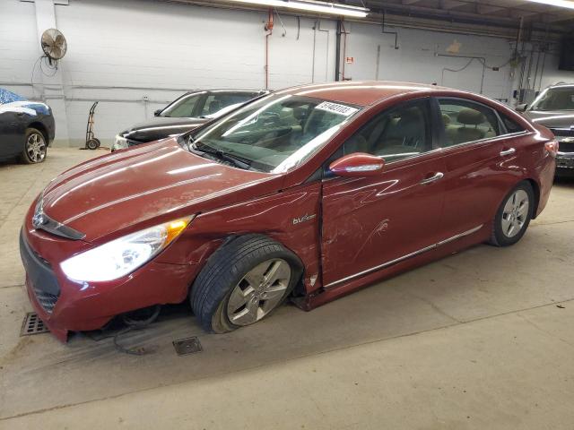 HYUNDAI SONATA HYB 2012 with VIN KMHEC4A4XCA046659 - Photo from auction