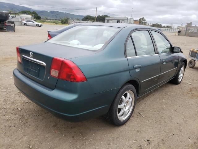 Photo 3 from auction – 2002 HONDA CIVIC LX with VIN 2HGES16552H587367