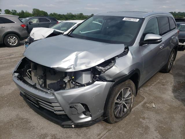 TOYOTA HIGHLANDER 2019 with VIN 5TDJZRFH7KS988440 - Photo from auction