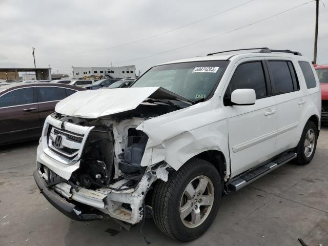 HONDA PILOT EX 2011 with VIN 5FNYF4H42BB106292 - Photo from auction