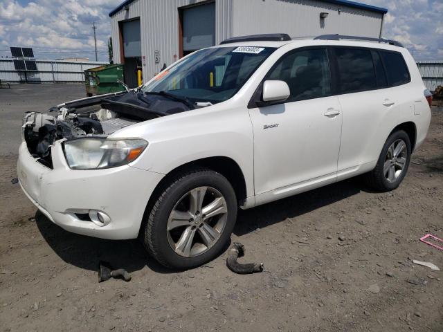 TOYOTA HIGHLANDER 2010 with VIN 5TDEK3EH3AS005790 - Photo from auction
