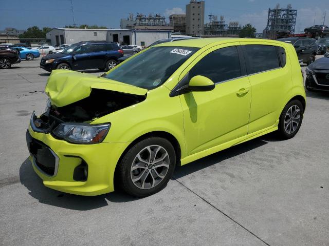 CHEVROLET SONIC LT 2019 with VIN 1G1JD6SB4K4118874 - Photo from auction