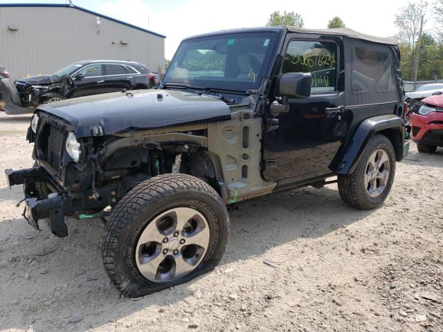 Photo 1 from auction – 2016 JEEP WRANGLER S with VIN 1C4AJWBG6GL117640