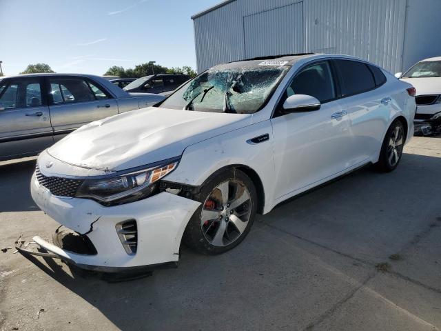 KIA OPTIMA SX 2016 with VIN 5XXGW4L24GG027342 - Photo from auction
