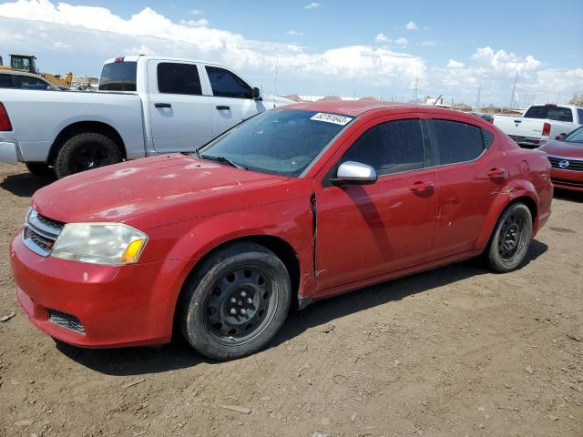 DODGE AVENGER SE 2014 with VIN 1C3CDZAB4EN173752 - Photo from auction
