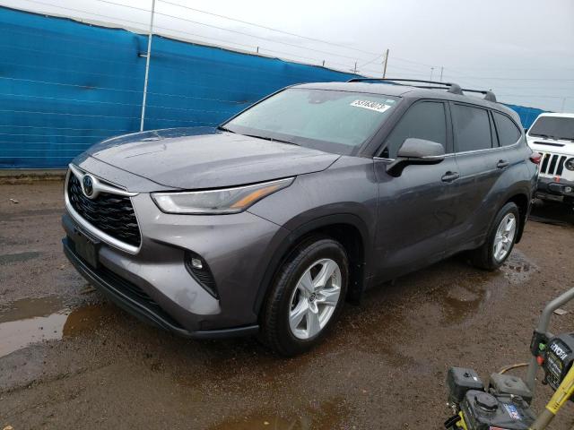 TOYOTA HIGHLANDER 2021 with VIN 5TDBZRBH8MS087817 - Photo from auction