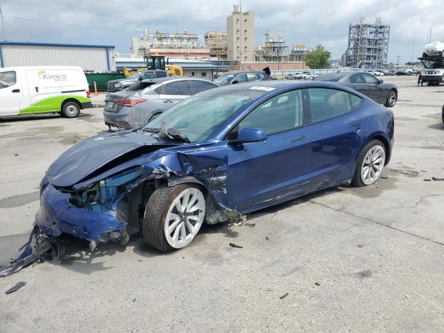 TESLA MODEL 3 2022 with VIN 5YJ3E1EA2NF285542 - Photo from auction