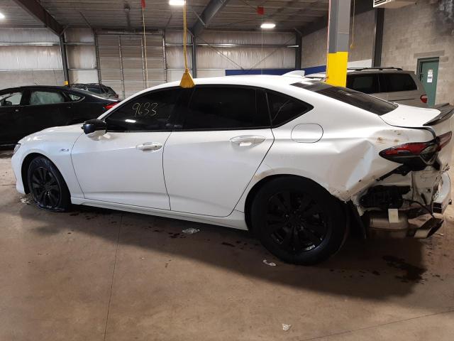 Photo 2 from auction – 2022 ACURA TLX TECH A with VIN 19UUB5F52NA001939