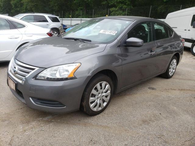 NISSAN SENTRA S 2015 with VIN 3N1AB7AP1FY236404 - Photo from auction
