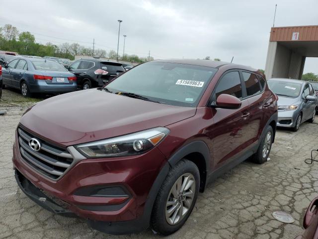 HYUNDAI TUCSON SE 2016 with VIN KM8J23A49GU123795 - Photo from auction
