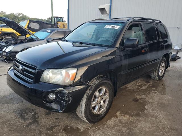 TOYOTA HIGHLANDER 2006 with VIN JTEDP21A460097370 - Photo from auction