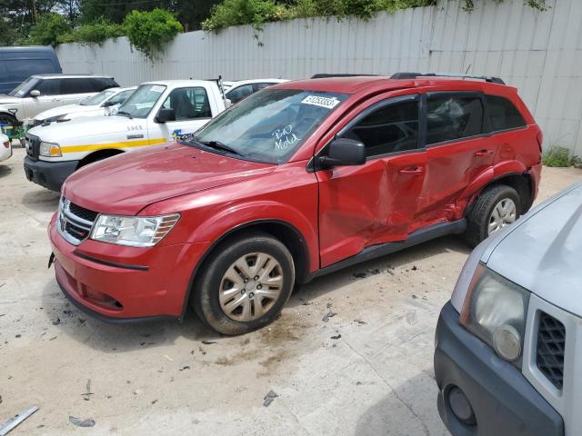 DODGE JOURNEY SE 2017 с VIN 3C4PDCABXHT606652 - Фото с аукциона
