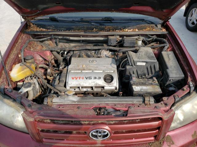 Photo 12 from auction – 2005 TOYOTA HIGHLANDER with VIN JTEEP21A550119864