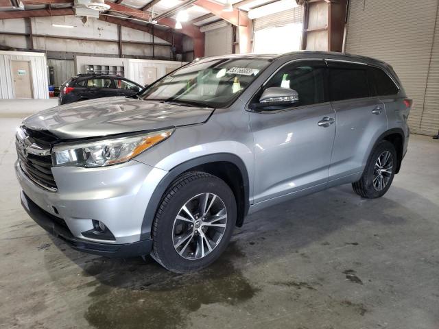 TOYOTA HIGHLANDER 2016 with VIN 5TDJKRFH9GS269959 - Photo from auction
