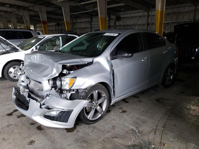 CHEVROLET SONIC RS 2015 with VIN 1G1JG5SB2F4166672 - Photo from auction