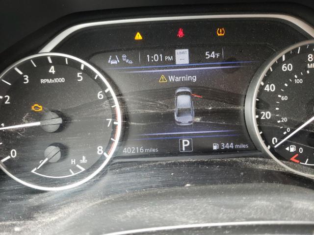 Photo 9 from auction – 2020 NISSAN MAXIMA SV with VIN 1N4AA6CV4LC363583