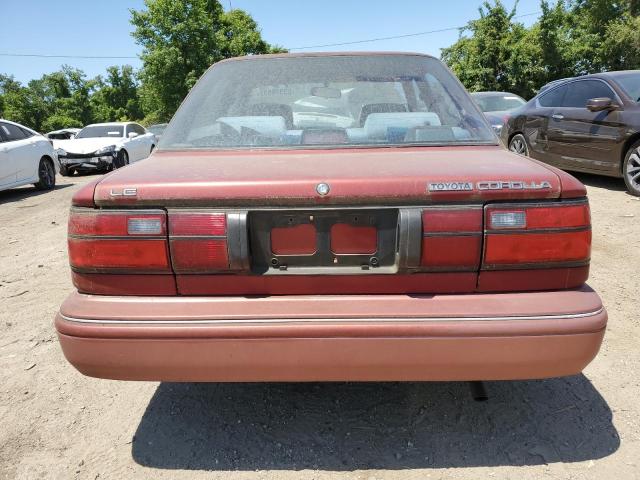 Photo 6 from auction – 1991 TOYOTA COROLLA LE with VIN 1NXAE97A9MZ226573