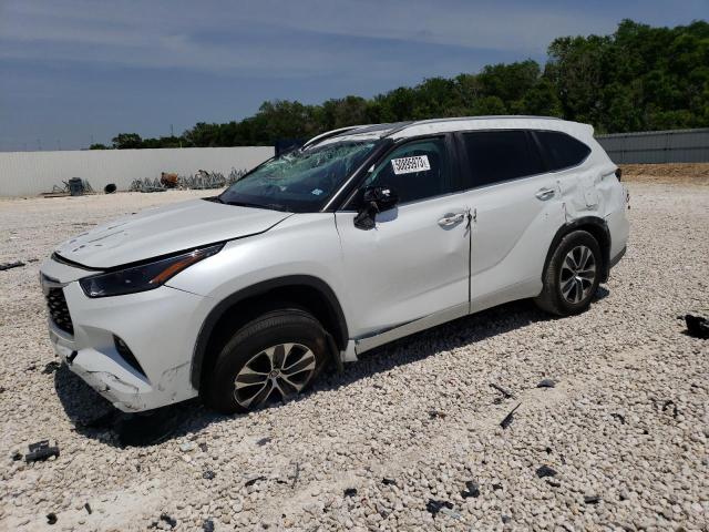 TOYOTA HIGHLANDER 2023 with VIN 5TDKDRAH6PS003627 - Photo from auction