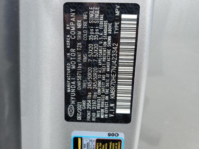 Photo 14 from auction – 2022 HYUNDAI PALISADE C with VIN KM8R7DHE7NU423342
