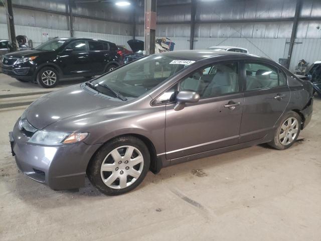 HONDA CIVIC LX 2009 with VIN 19XFA16569E001609 - Photo from auction