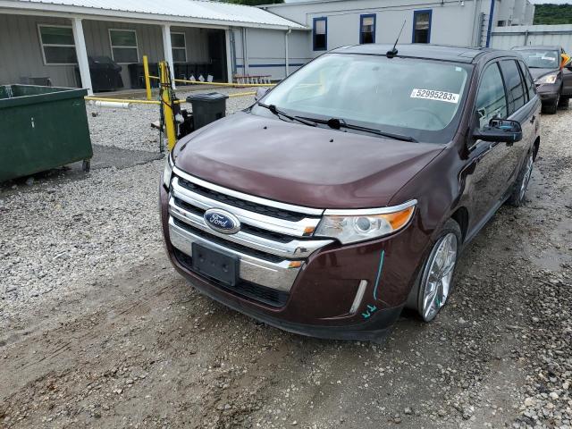 FORD EDGE LIMIT 2012 with VIN 2FMDK3K97CBA59621 - Photo from auction