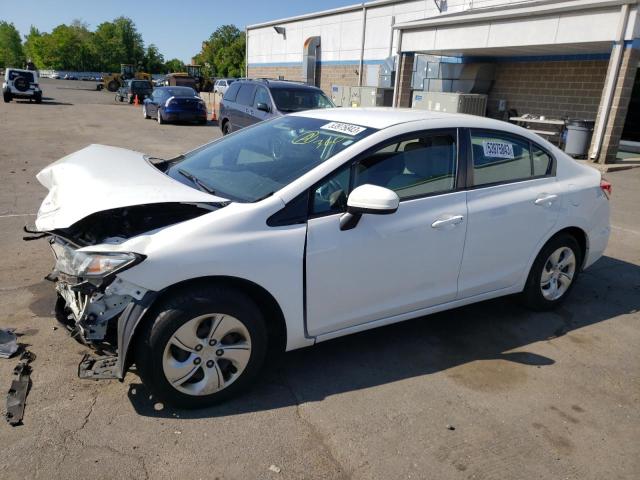 HONDA CIVIC LX 2014 with VIN 2HGFB2E52EH545710 - Photo from auction