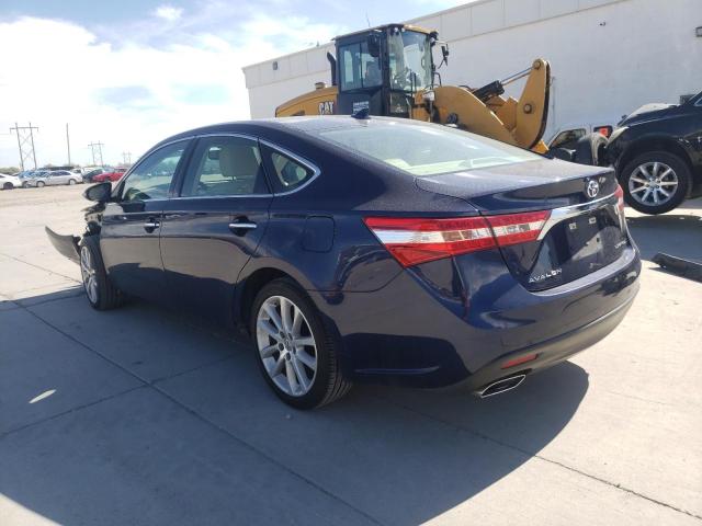 Photo 2 from auction – 2013 TOYOTA AVALON BAS with VIN 4T1BK1EB4DU055788