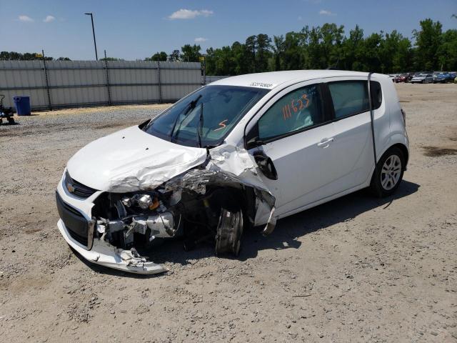 CHEVROLET SONIC 2017 with VIN 1G1JG6SH2H4145155 - Photo from auction