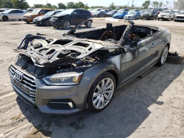 AUDI A5 PREMIUM 2018 with VIN WAUYNGF52JN002091 - Photo from auction