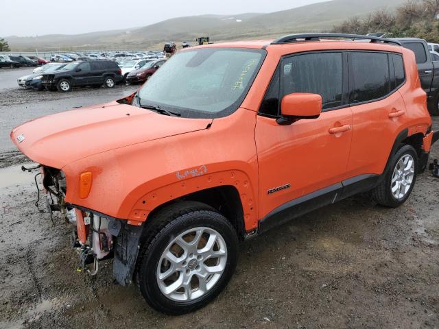 JEEP RENEGADE L 2015 with VIN ZACCJBBT8FPB96396 - Photo from auction