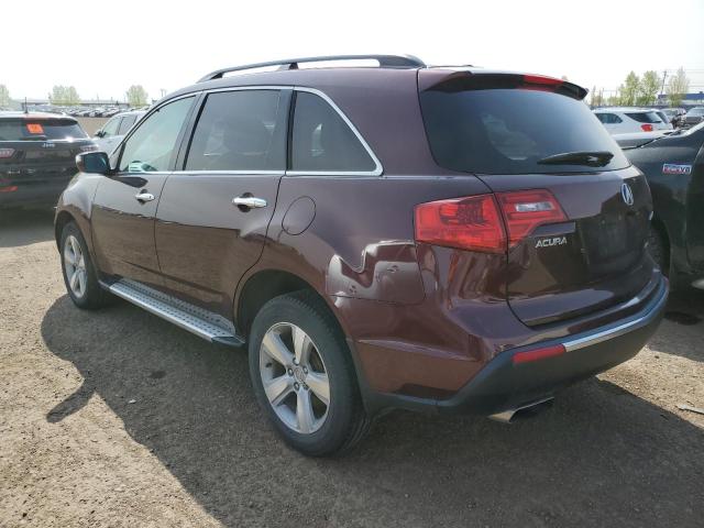 Photo 2 from auction – 2011 ACURA MDX TECHNO with VIN 2HNYD2H61BH001145