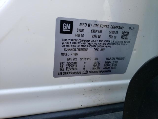 Photo 14 from auction – 2022 BUICK ENCORE GX with VIN KL4MMCSL7NB085505