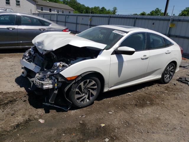 HONDA CIVIC EX 2018 with VIN 2HGFC2F77JH518400 - Photo from auction