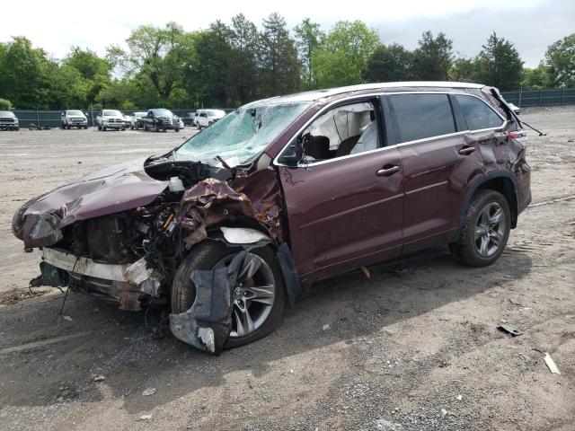 TOYOTA HIGHLANDER 2019 with VIN 5TDDZRFH4KS734133 - Photo from auction