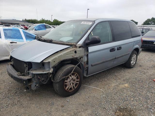 DODGE CARAVAN SE 2005 with VIN 1D4GP25E15B237332 - Photo from auction