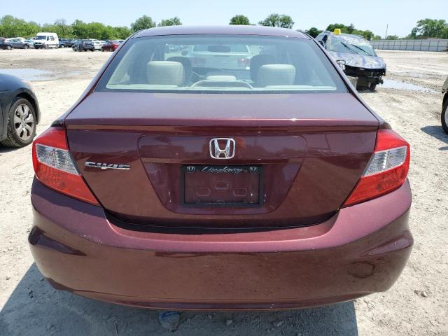 Photo 6 from auction – 2012 HONDA CIVIC EX with VIN 19XFB2F83CE031056