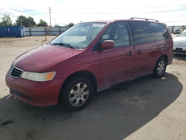 HONDA ODYSSEY EX 2002 with VIN 2HKRL18692H556228 - Photo from auction