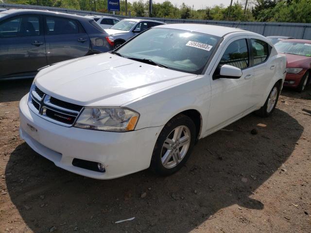 DODGE AVENGER SX 2013 with VIN 1C3CDZCB8DN768230 - Photo from auction
