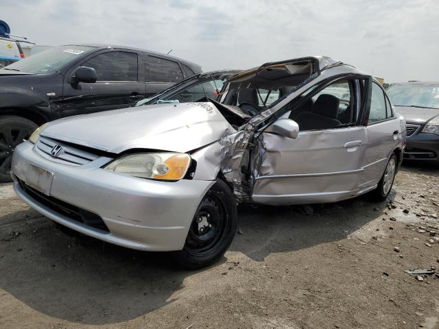 HONDA CIVIC EX 2002 with VIN 1HGES26792L066520 - Photo from auction