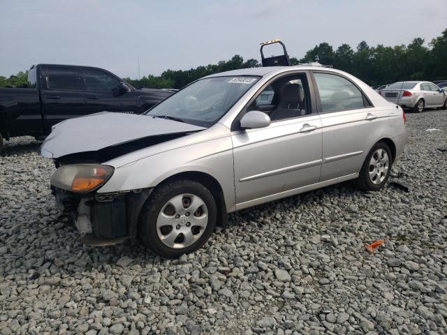 KIA SPECTRA EX 2009 with VIN KNAFE221995648169 - Photo from auction