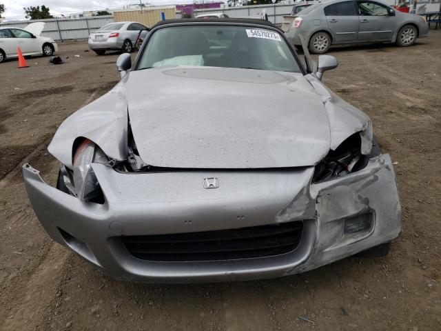 Photo 5 from auction – 2001 HONDA S2000 with VIN JHMAP11491T008829