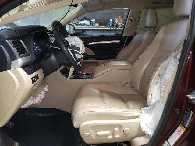 Photo 7 from auction – 2016 TOYOTA HIGHLANDER with VIN 5TDJKRFH8GS293508