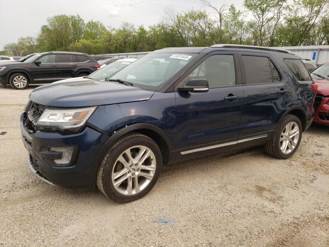 FORD EXPLORER X 2017 with VIN 1FM5K8D87HGB05714 - Photo from auction